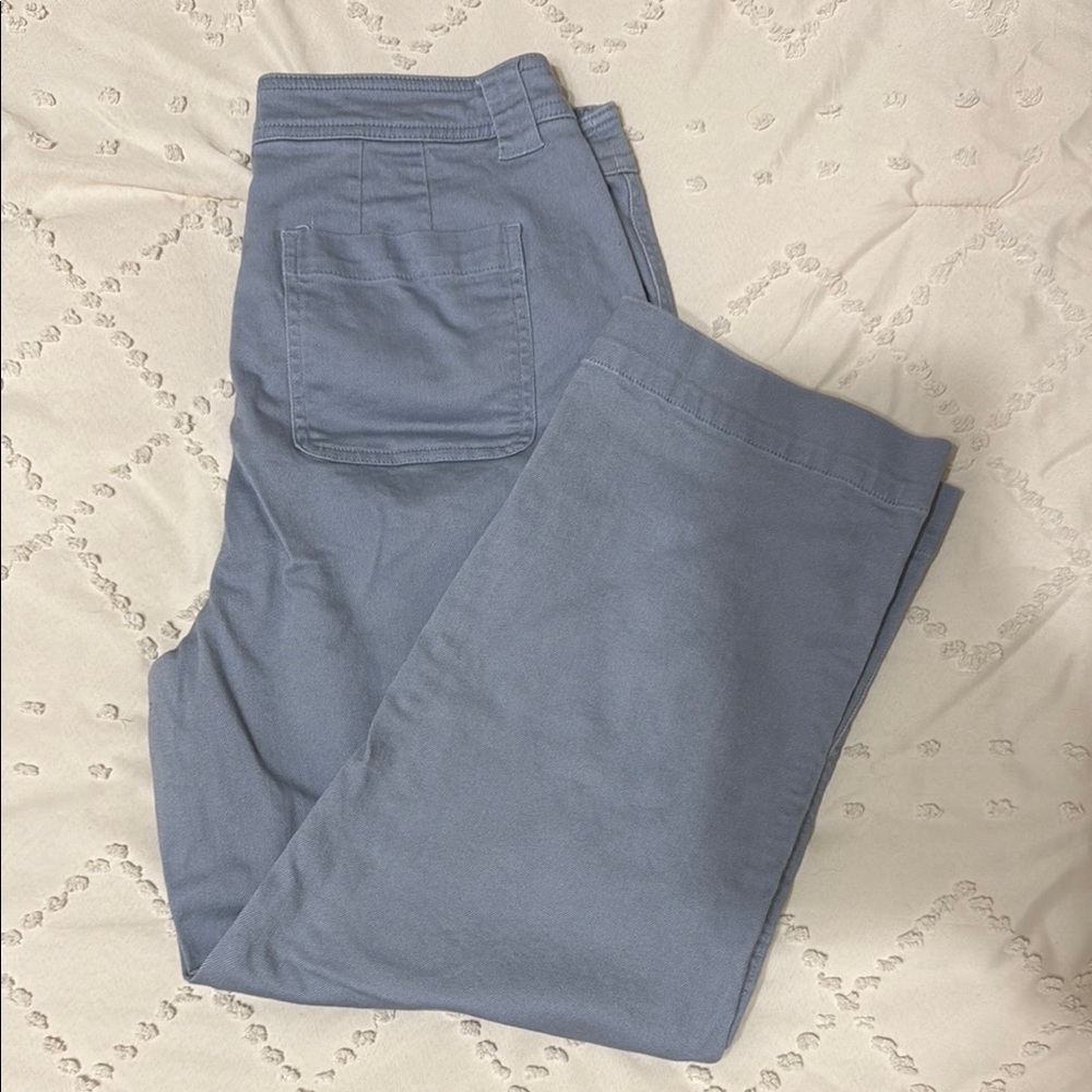 A New Day Light Blue Periwinkle Stretch Pants